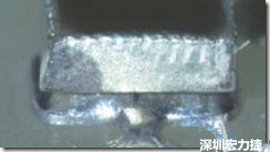 不沾錫，空焊不沾錫