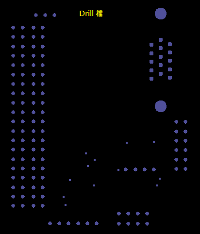 產(chǎn)生Drill File及 Map File 的Gerber 檔案，此會產(chǎn)生描述此PCB所用到的鉆孔的孔徑尺寸及鉆孔的座標資訊。